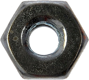 Hex Nut-Machine Screw-Grade 2- Thread Size: 4-40, Height 3/32