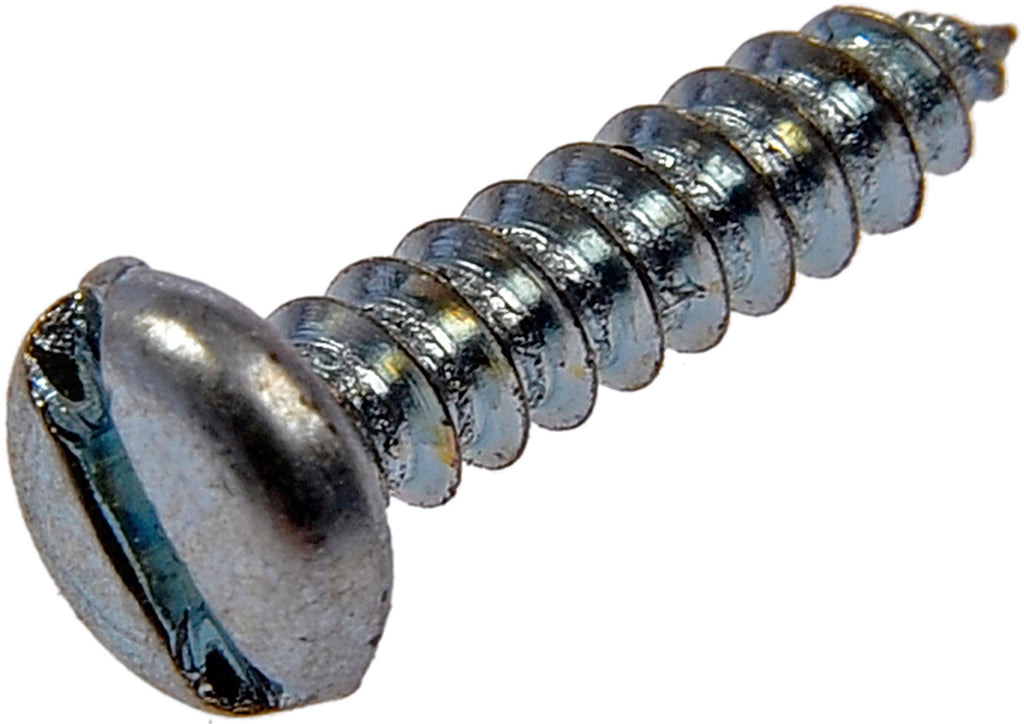 Sheet Metal Screw-Slotted Oval Head-No. 4 x 1/2 In. - Dorman# 355-043