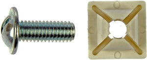 License Plate Fasteners- M6-1.0 x 16mm - Dorman# 395-017