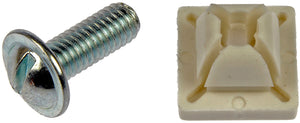 License Plate Fasteners- M6-1.0 x 16mm - Dorman# 848-017