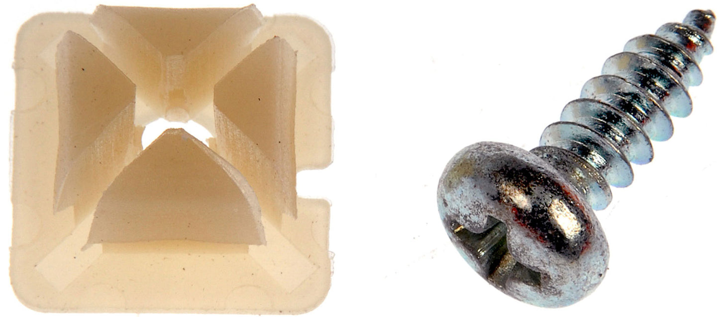 License Plate Fasteners- No. 8 x 1/2 In. - Dorman# 395-026