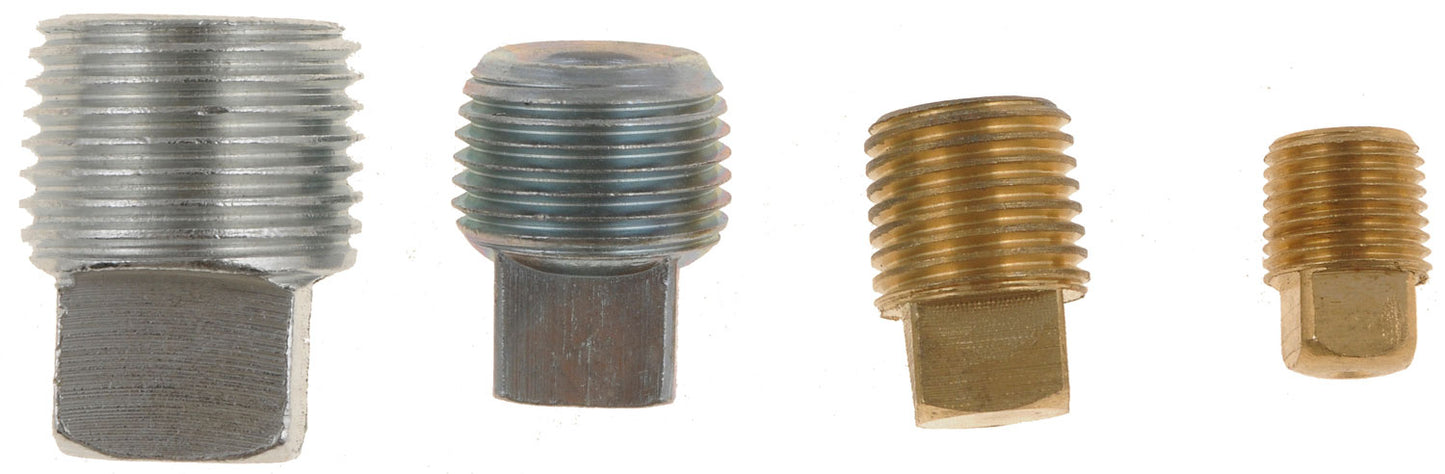 Pipe Plug Assortment, 1/8,1/4,3/8,1/2 - Dorman# 40082