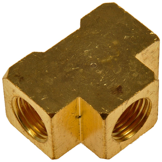 Brass Tee-Female-1/8 In. FNPT - Dorman# 490-180.1