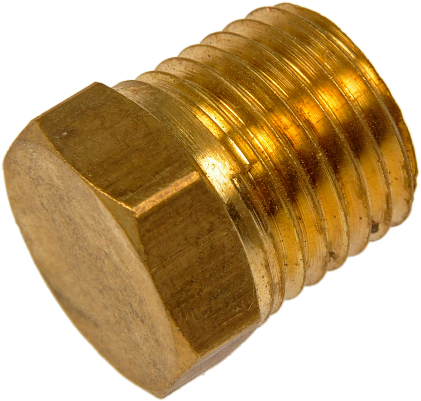 Brass Plug-Pipe Thread- 1/4 In. - Dorman# 490-075.1