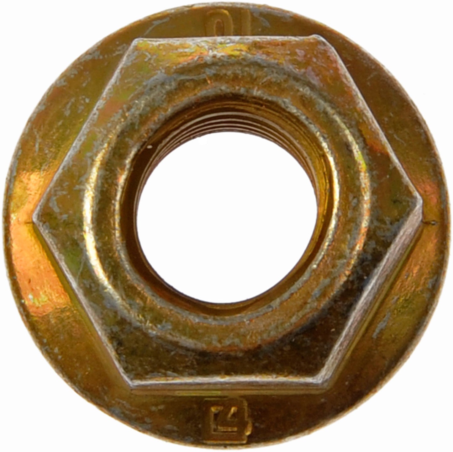 Class 10 Torque Lock Flanged Nut, Thread M8-1.25, Height 8.5mm - Dorman# 432-308