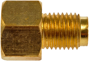 Brake Line Adapter-Tube-1/4 In. x 3/16 In. - Dorman# 785-434