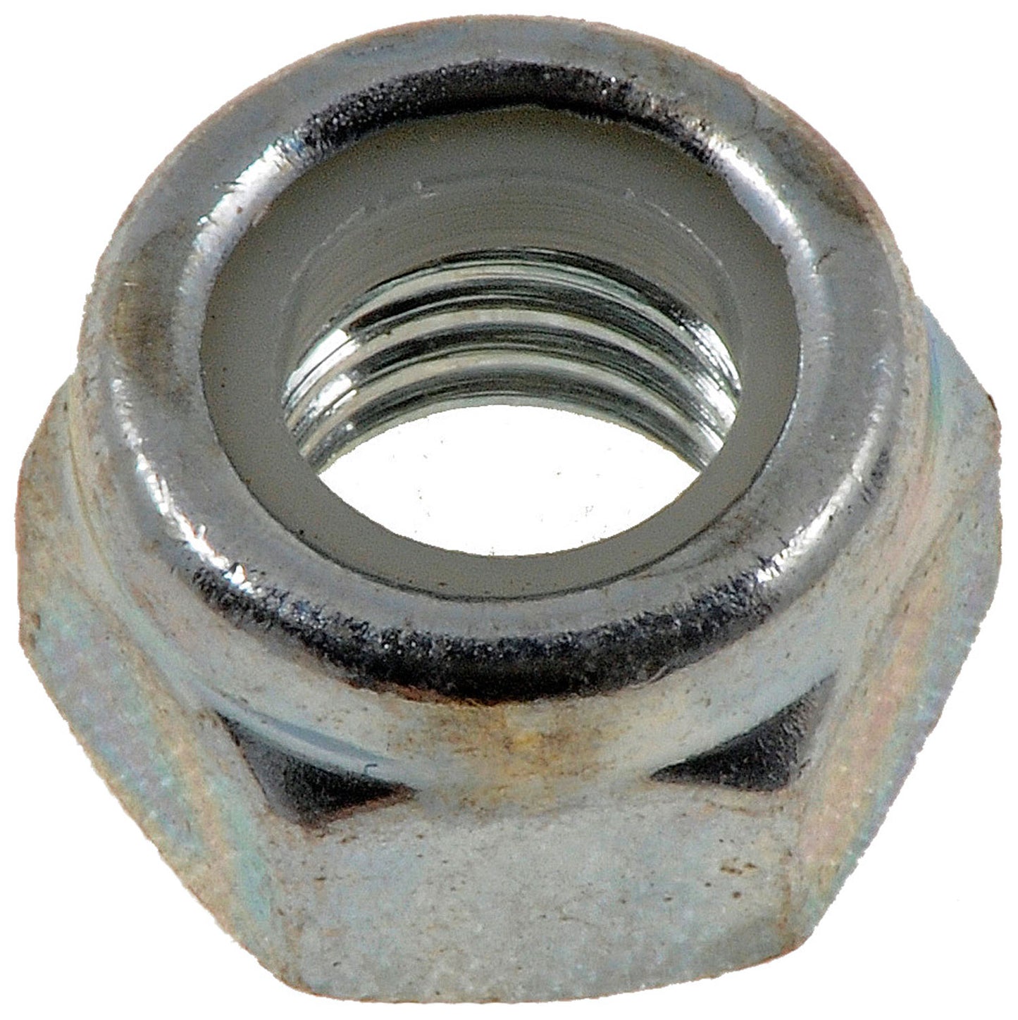 Class 8 Hex Lock Nuts w/ Nylon Ring, Thread M7-1.0, Height 7mm - Dorman# 878-307
