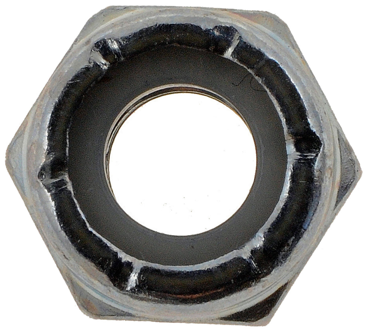 Grade 2 Hex Lock Nuts w/ Nylon Ring 1/4-20" Height 5/16" - Dorman# 784-750