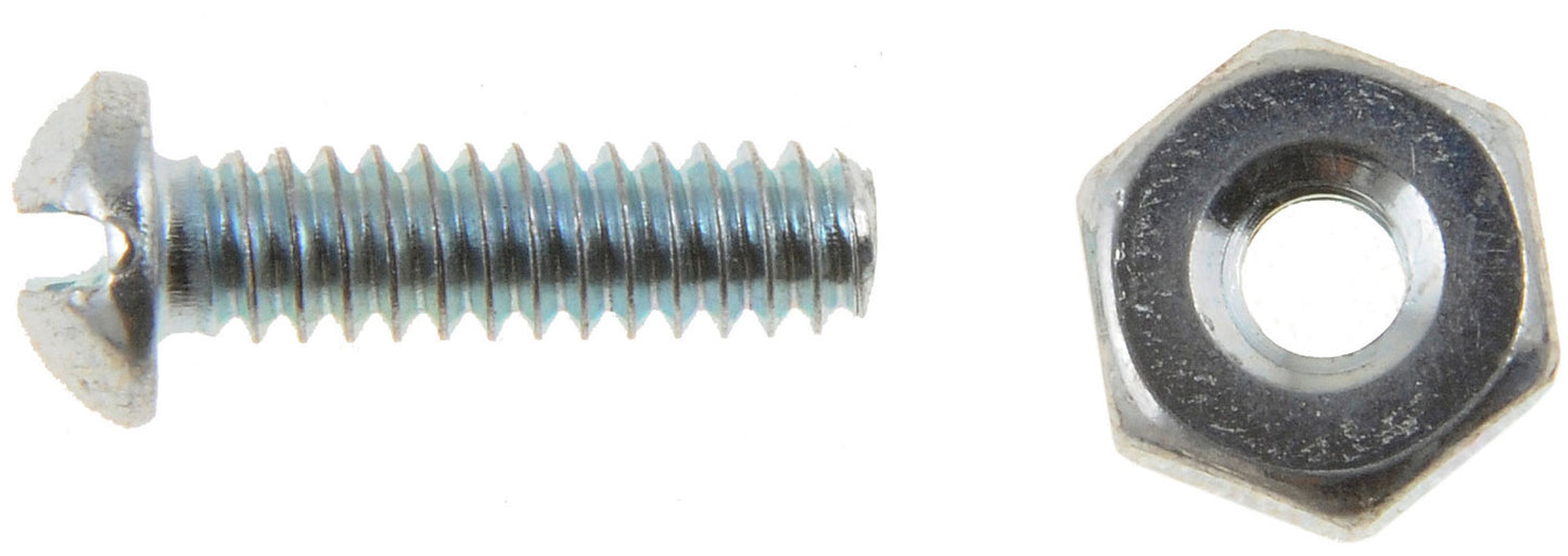 Machine Screw-Round Head Slotted- 6-32 x 1/2 In. - Dorman# 853-205
