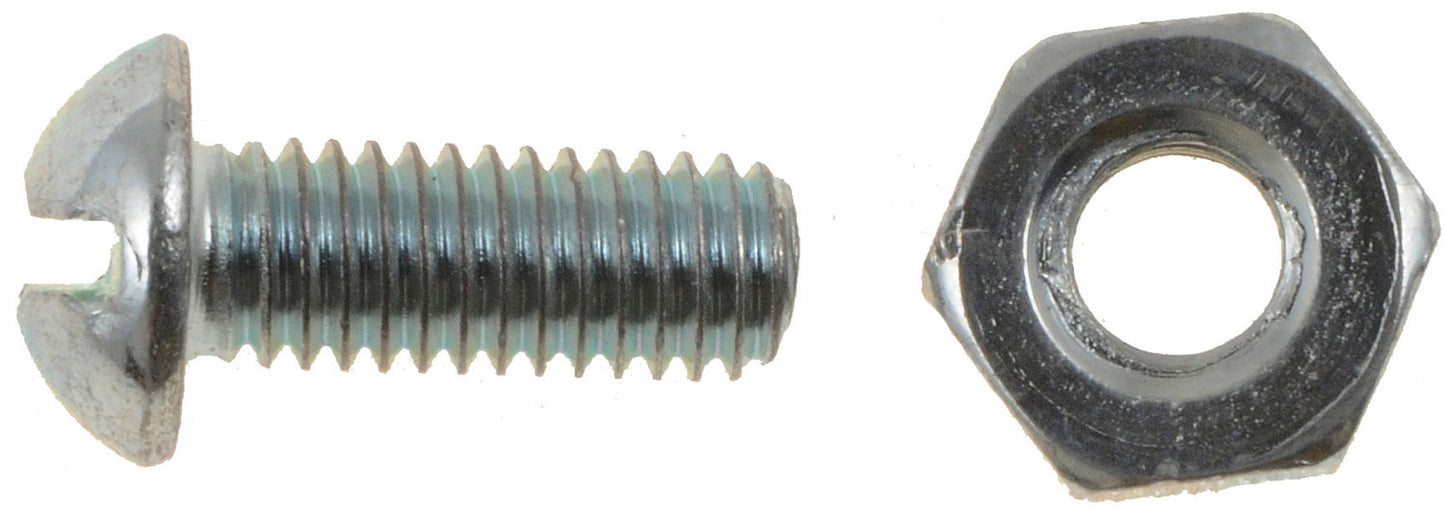 Machine Screw-Round Head Slotted- 10-32 x 1/2 In. - Dorman# 853-405