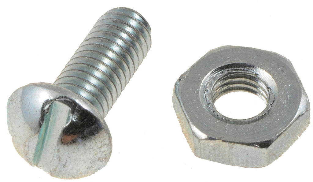 Machine Screw-Round Head Slotted- 10-32 x 1/2 In. - Dorman# 853-405