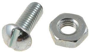 Machine Screw-Round Head Slotted- 10-32 x 1/2 In. - Dorman# 853-405