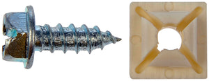 License Plate Fasteners- No. 14 x 3/4 In. - Dorman# 785-148