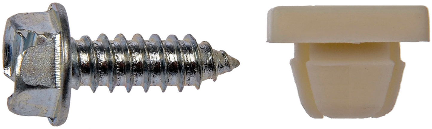 License Plate Fasteners- No. 14 x 3/4 In. - Dorman# 785-152
