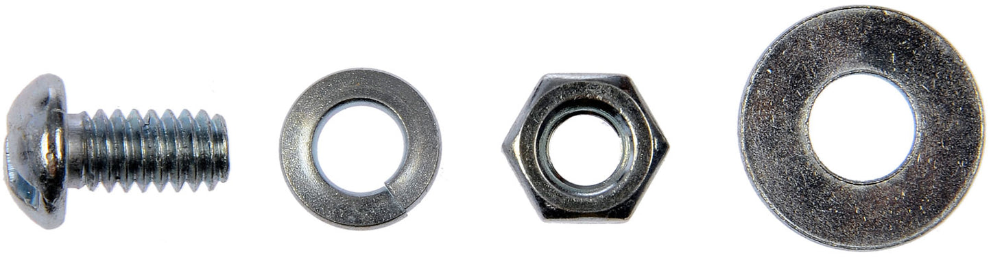 License Plate Fasteners-1/4 In. x 1/2 In. - Dorman# 785-156