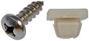 License Plate Fasteners- No. 14 x 3/4 In. - Dorman# 785-166