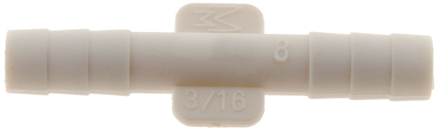 3/16 X 3/16 In. Hard Vacuum Tubing Connector - Dorman# 47011