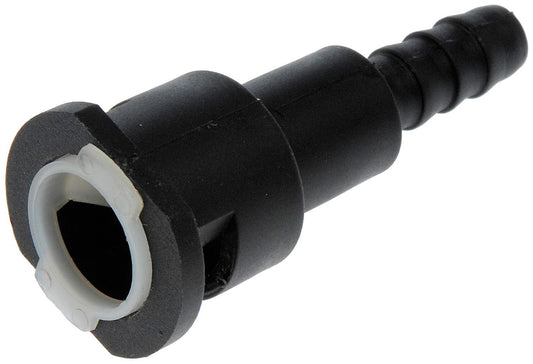 FUEL LINE QUICK CONNECTOR, ADAPTS 1/4" STEEL TO 5/16" NYLON TUBE Dorman# 800-083