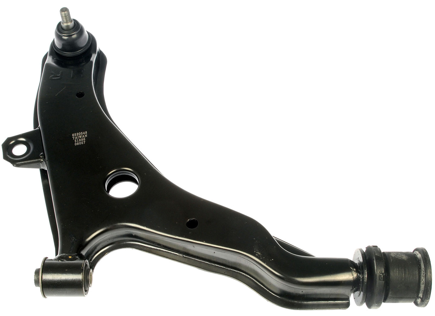One New Front Lower Right Suspension Control Arm & Ball Joint Dorman 520-548