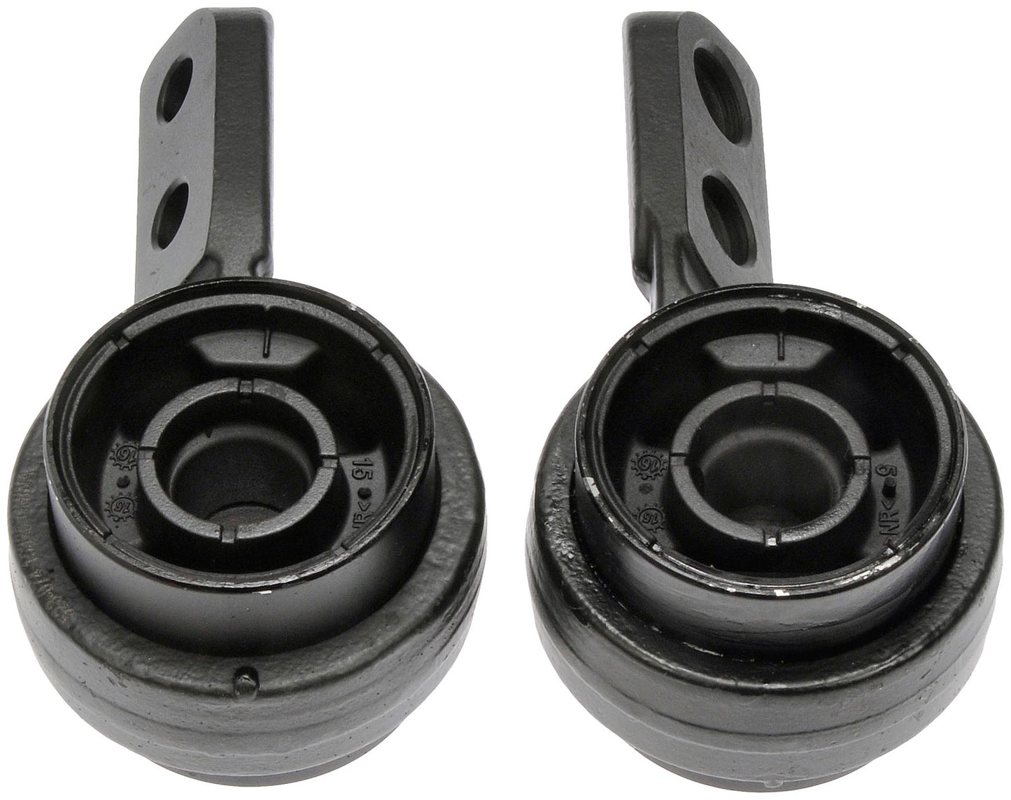 Two Front Lower Control Arm Bushings w/Bracket (523-074) Fits 01-05 BMW 325XI