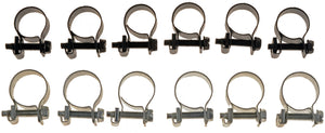 Fuel Injector Hose Clamps - Range 9/16 To 5/8 In. (14 To 16mm) - Dorman# 55172