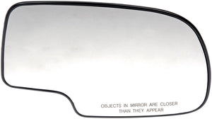 New Replacement Glass - Plastic Backing - Dorman 56072