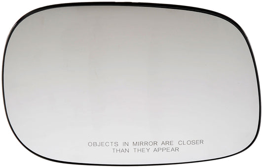 Passenger's Manual Mirror Glass Assembly (Dorman 56270) Non-Heated, Foldaway