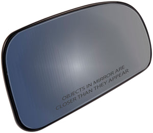 Passenger Power Mirror Glass Assembly (Dorman 56300) Heated w/ Backing Plate