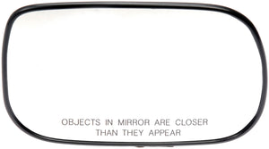 New Replacement Glass - Plastic Backing - Dorman 56389