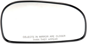New Replacement Glass - Plastic Backing - Dorman 56653