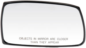 New Replacement Glass - Plastic Backing - Dorman 56665
