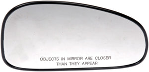 New Replacement Glass - Plastic Backing - Dorman 56683