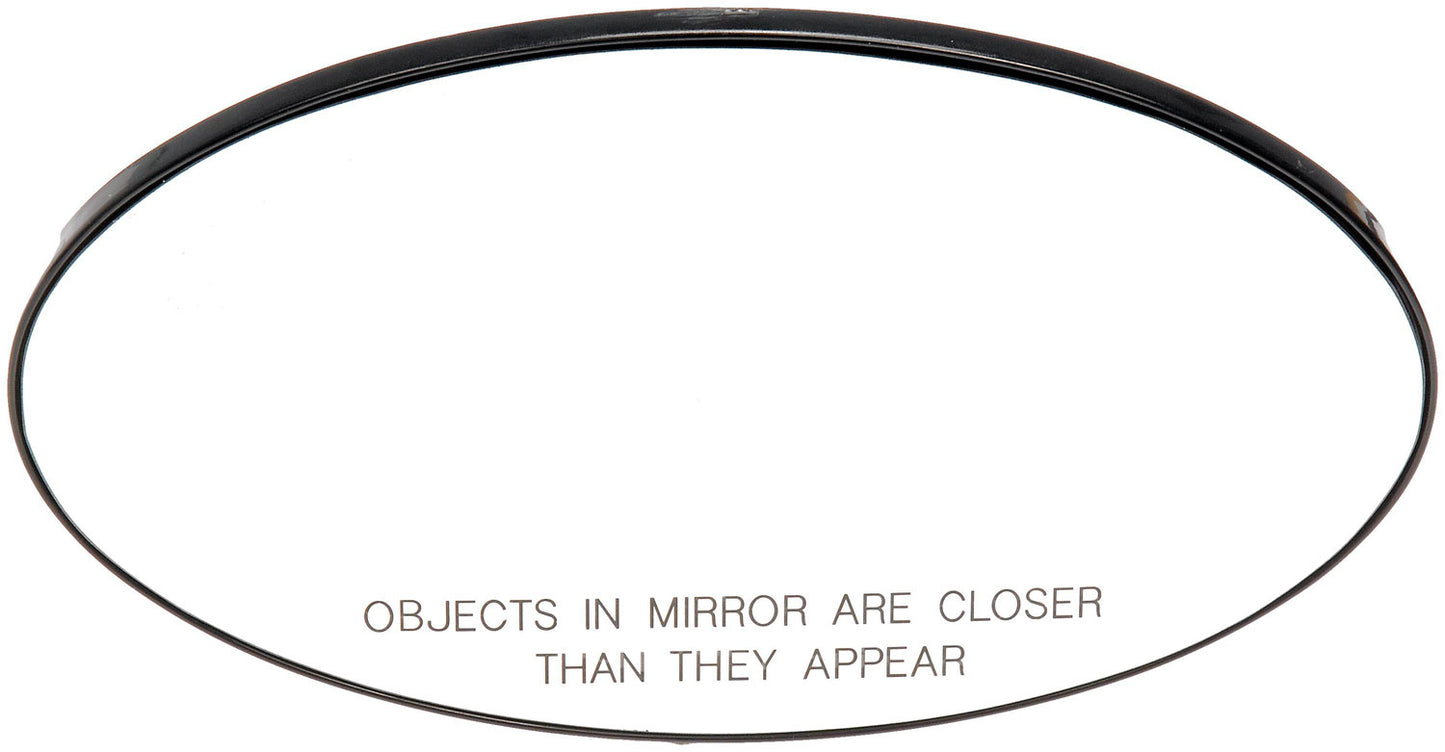 New Replacement Glass - Plastic Backing - Dorman 56713