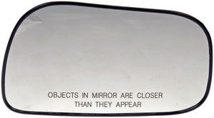 New Replacement Glass - Plastic Backing - Dorman 56954