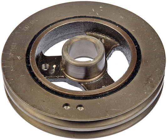 Engine Harmonic Balancer (Dorman 594-014) Hollow Back, Double Groove