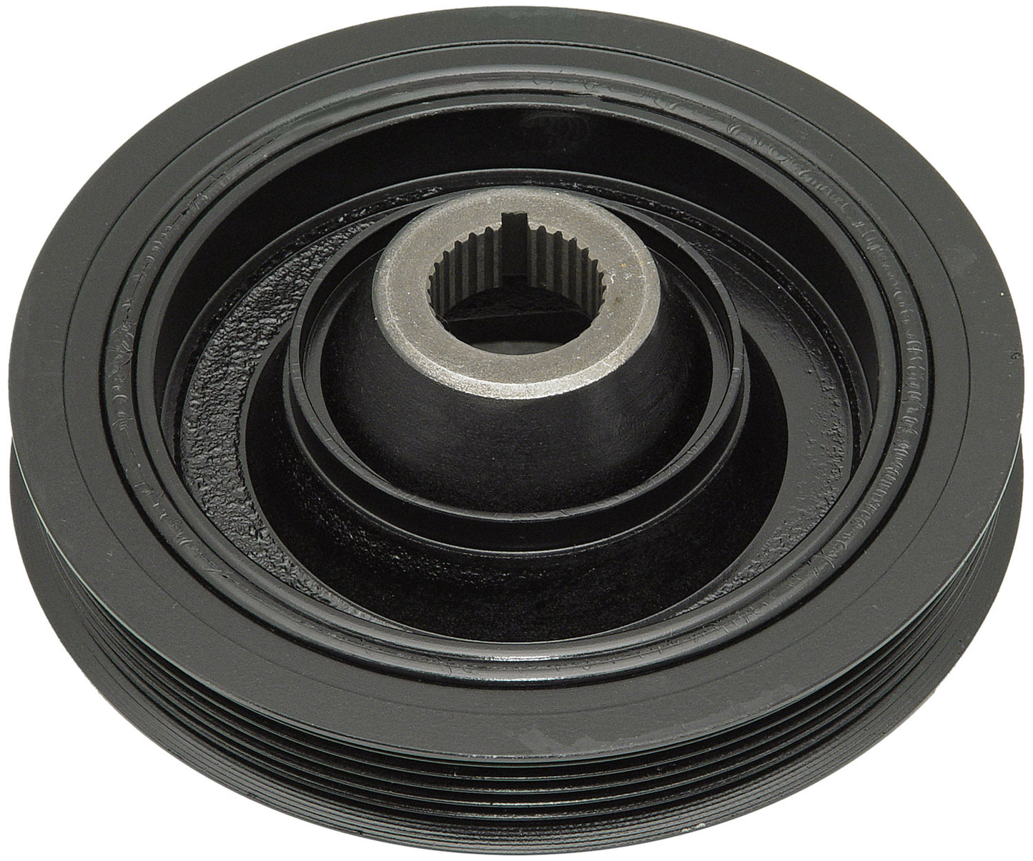 Engine Harmonic Balancer (Dorman 594-187) Double Serpentine Belt