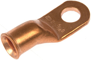 2 Gauge 5/16 In. Copper Ring Lugs - Dorman# 86177