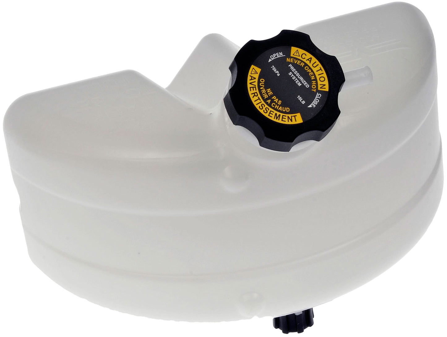 Radiator Coolant Pressurized Reservoir 603-5502,76MF520M Fits 04-07 Mack CV