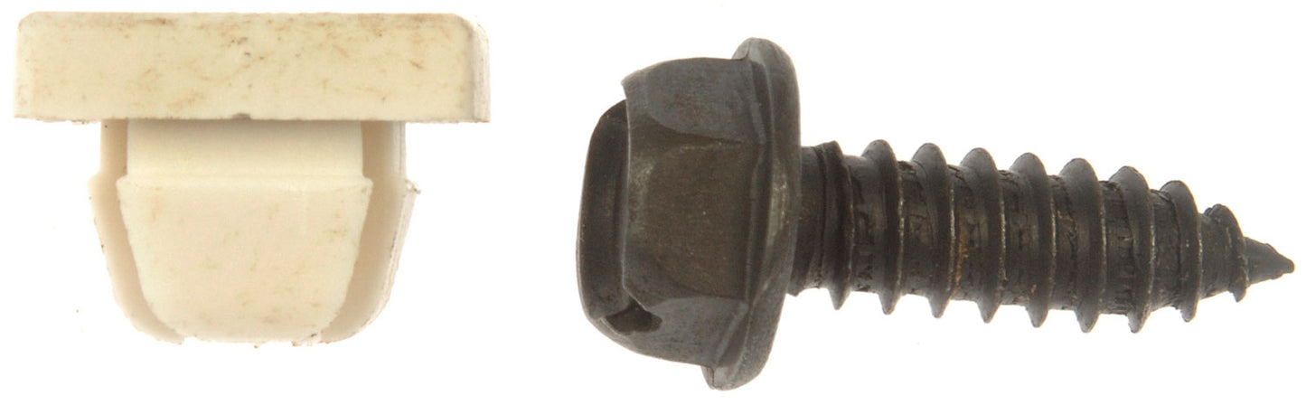 License Plate Fasteners- No. 14 x 3/4 In. - Dorman# 395-060