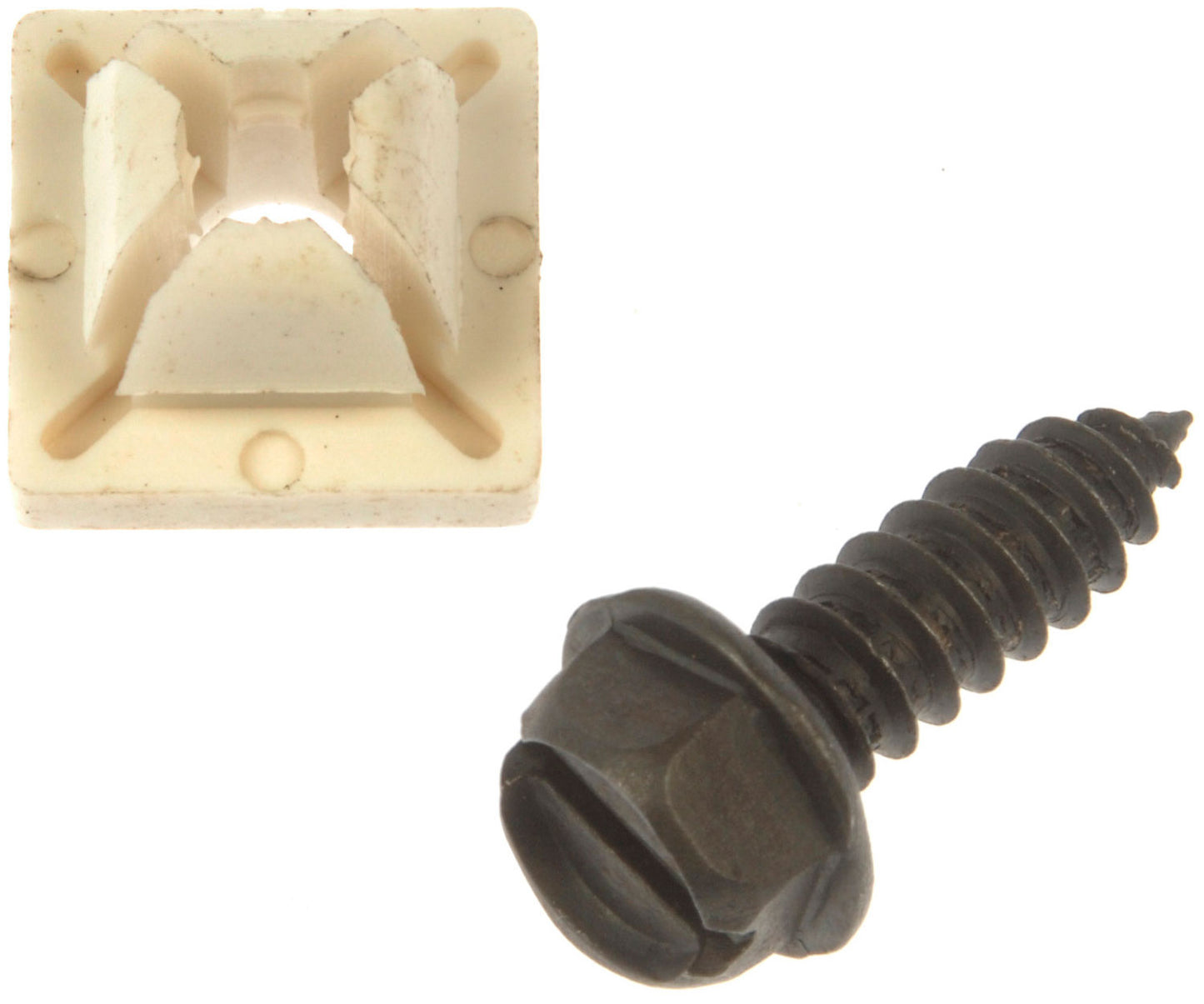 License Plate Fasteners- No. 14 x 3/4 In. - Dorman# 395-060