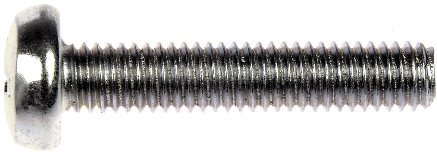 License Plate Fasteners- M6-1.0 x 30mm - Dorman# 395-024