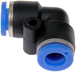 Nylon Connector 90 degree 1/4 in - Dorman# 800-320