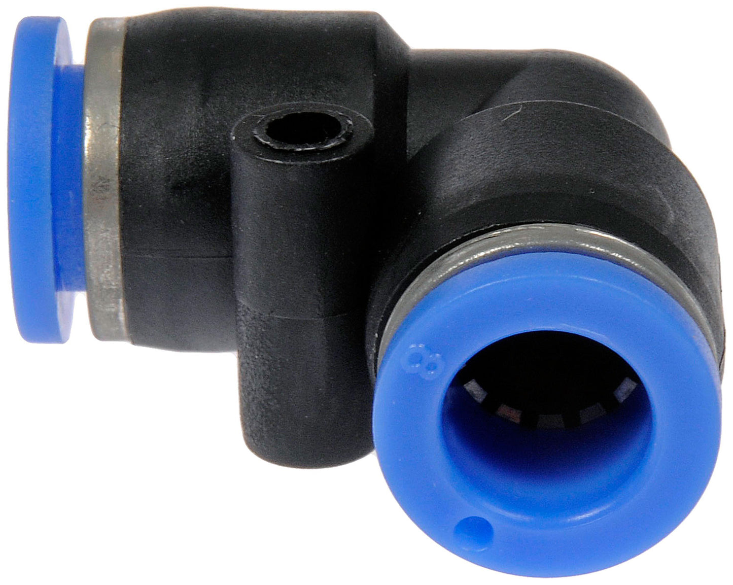 Nylon Connector 90 degree 8mm - Dorman# 800-322