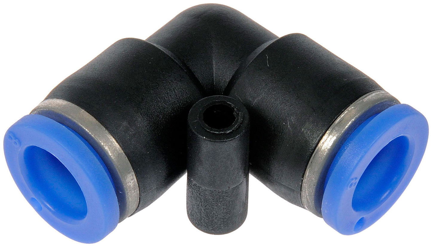 Nylon Connector 90 degree 8mm - Dorman# 800-322