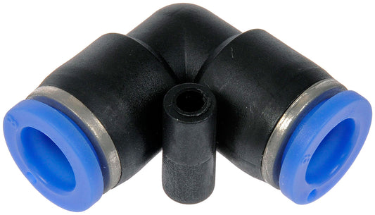 Nylon Connector 90 degree 8mm - Dorman# 800-322