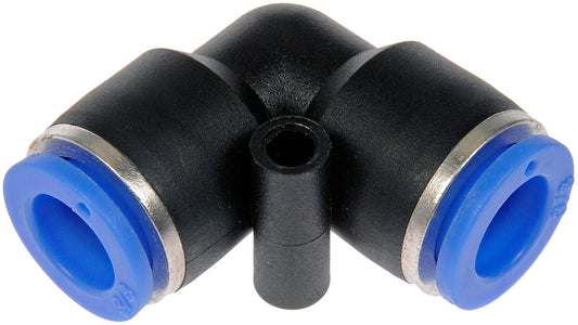 Nylon Connector 90 degree 3/8 in - Dorman# 800-323