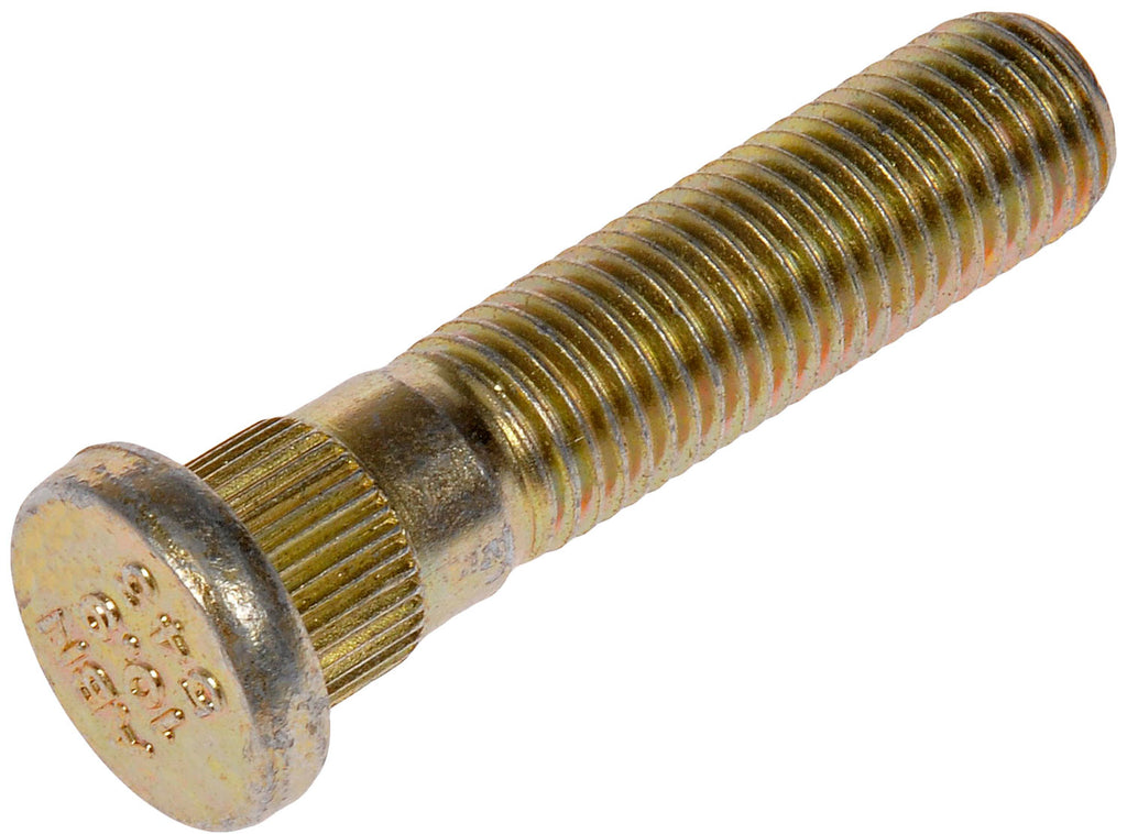 M12-1.50 Serrated Wheel Stud, 12.95 Mm Knurl, 52.9 Mm Length - Dorman# 610-543.1