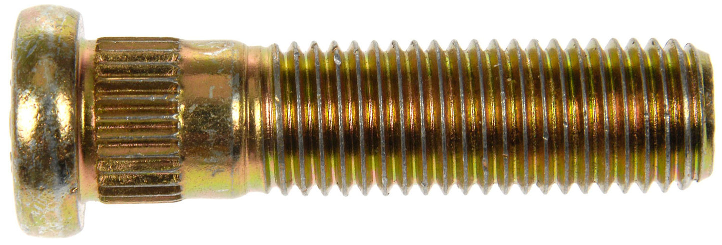 10 M12-1.50 Serrated Wheel Stud - 12.5mm Knurl, 47mm Length (Dorman# 610-564)