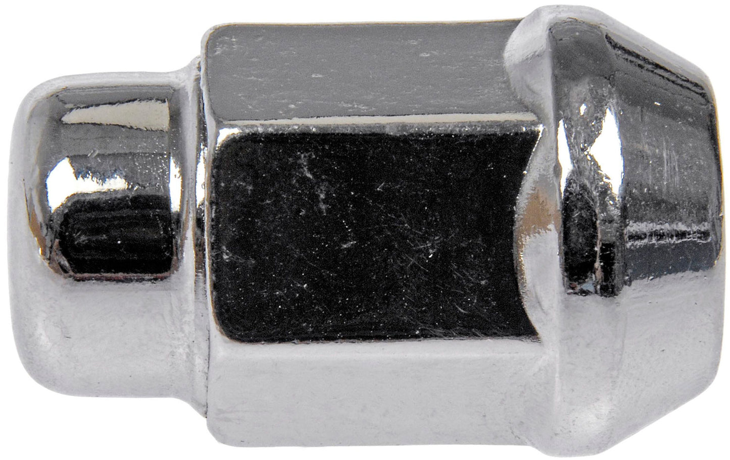 One New Wheel Nut 1/2-20 Chrome Acorn Bulge 3/4" Hex 1.39" - Dorman 611-325-BP