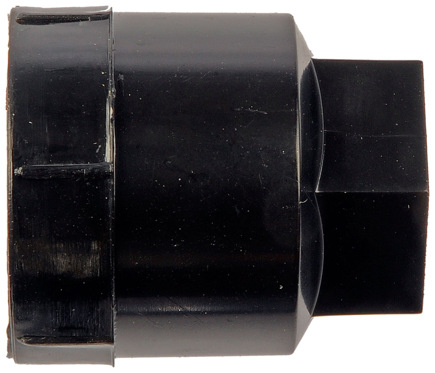 Black Wheel Nut Cover M24-2.0, Hex 19mm - Dorman# 611-605